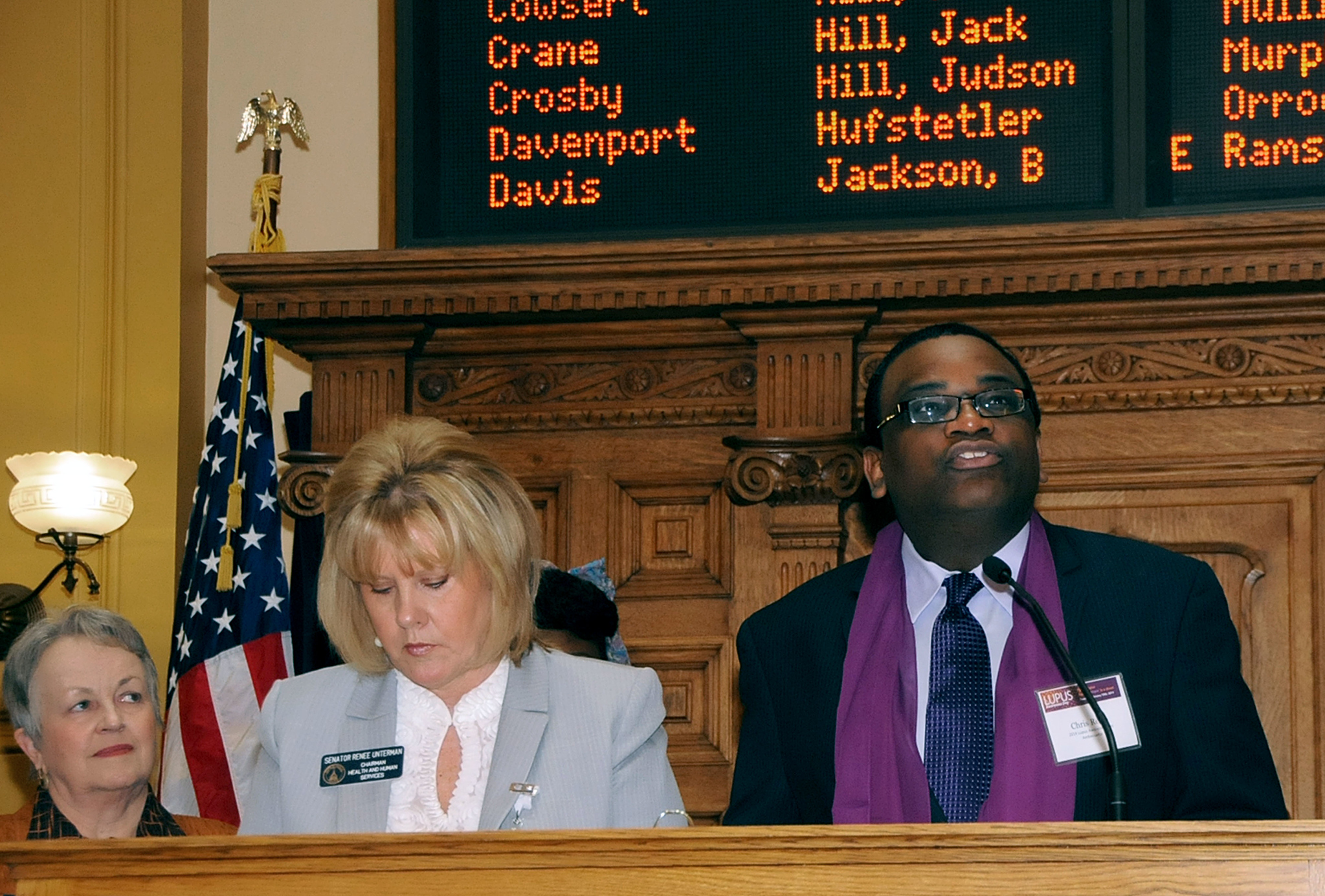 Christopher Reed's speech at GA Senate